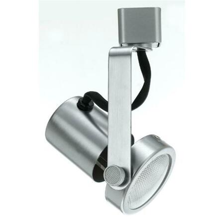 RADIANT 2-Wire Connection Gimbal Linear Track Lighting Head - Brushed Steel RA622312